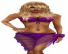 PURPLE BIKINI w/WRAP