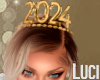 Lu NYE Gold 2024 Crown