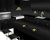 black glossy kitchen