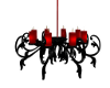 Red and Black Chandalier
