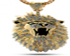 Lion Gold chainpendant