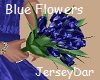 Wedding Flowers Blue