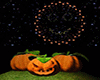 Pumpkins smile firewors