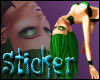GreenFantasy -STICKER-