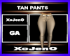 TAN PANTS