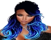 Blue Flame Hair
