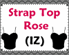 (IZ) Strap Top Rose