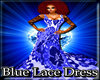 [Dia] Blue Lace Dress