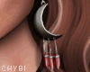 C~Blood Witch Earrings