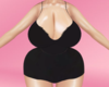 𝓚. Lydia Dress BLK L