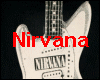 Nirvana Logo Guitar Stkr