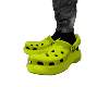 lime crocs