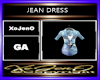 JEAN DRESS