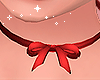 υ| Simple red Choker