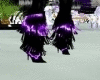 purple/black boots