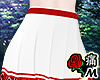 蝶 W. Plaid Red Skirt