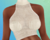 Cream Knit Halter