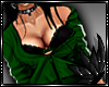 Green Off ShoulderJacket