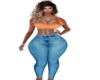 Blue Jeans & Top