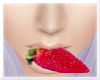 Strawberry in Mouth!