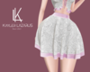 K | Love in Pink Lace Sk