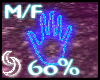 Hand Size 60% M/F