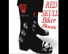 ROs RedSkull Biker Boots