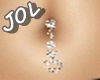 sliver belly piercing