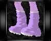 Pastel Boots Purple
