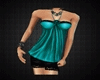 [A] Sexy Aqua Dress