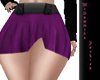 Plex Purple Mini skirt