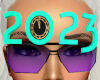 2023 NYE Glasses Lady