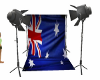 Australia flag backdrop