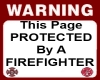 EP Firefighter Warning