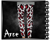  -A- Red Cheetah Pants M