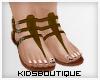 -Child Brown Sandals