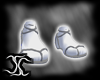 (JC) White ninja sandals