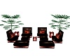 ~LL~BLACK ROCK SOFA SET