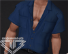 BB. Blue Tucked Shirt