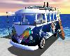 VW Surfin Beach Van