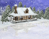 A~House in snowfall