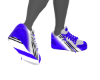 M*AD!DAS G WH/Blue Shoes