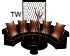 Copper Dance Cage Couch