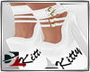 [DL]kitty white shoes