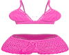 2Pc Pink Knit Set