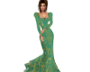 Gown Green Gold