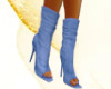 Blue Ankle Boots