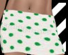 *Dots Green White Skirt