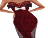 Brenda Bugundy Dress
