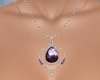 Lavender Mauve Necklace
